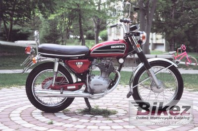 1974 Honda CB 125 SS photo